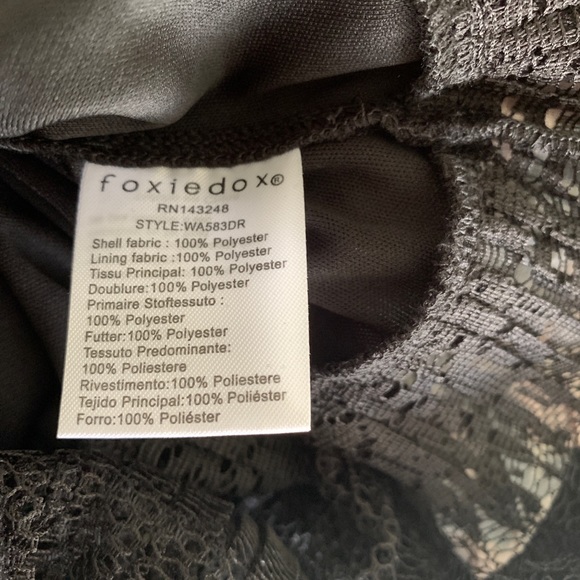 Foxiedox Jasmine Lace Pleated Floral Midi Dress XS - Picture 15 of 16